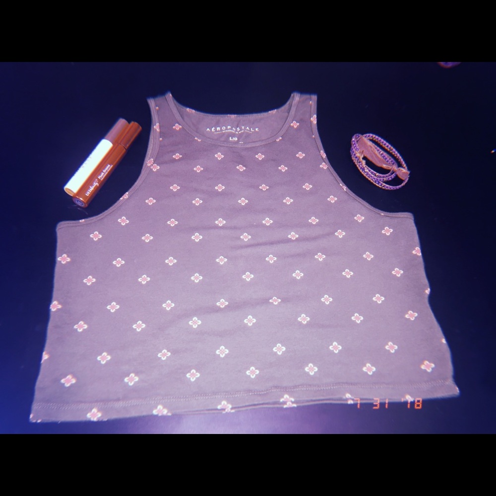 Cropped Halter Top 🍊🍃